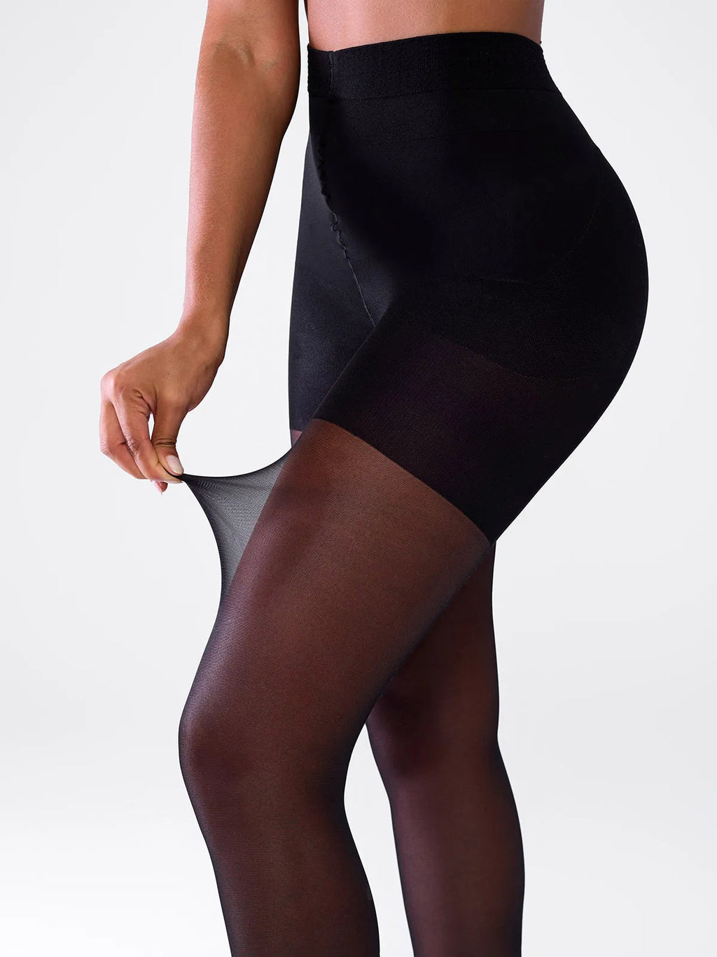 40 Denier Sheer Control Top Shaping Tights