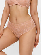 Lace Mid-Rise Brief