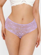 Lace Mid-Rise Brief