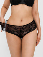 Lace Mid-Rise Brief