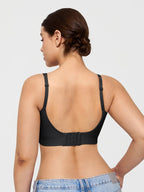 Wireless Comfort Neckline Push Up Bra