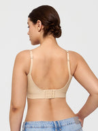 Wireless Comfort Neckline Push Up Bra