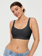 Wireless Comfort Neckline Push Up Bra