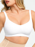Seamless Adjustable Wide-Strap Underwire-Free Smoothing Bra