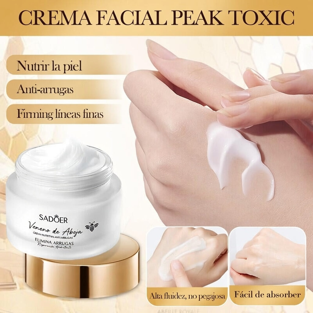 Crema Reafirmante con Veneno de Abeja y Antiarrugas