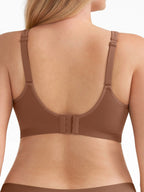 Seamless Wireless Adjustable Wide-Strap Everyday Bra