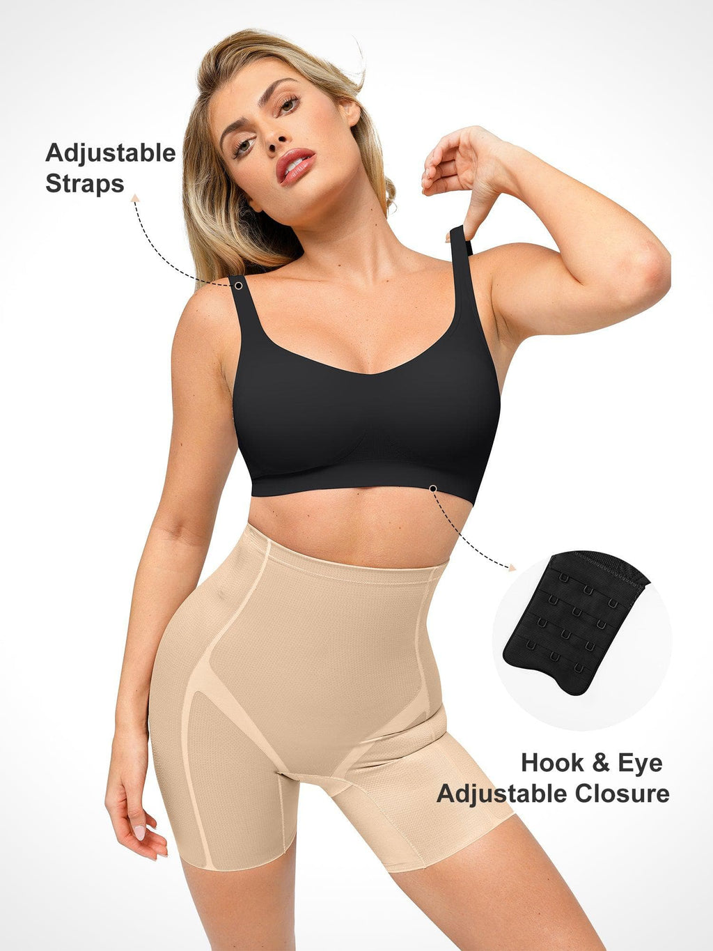 Wireless Comfort Neckline Push Up Bra