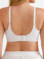 Seamless Wireless Adjustable Wide-Strap Bra