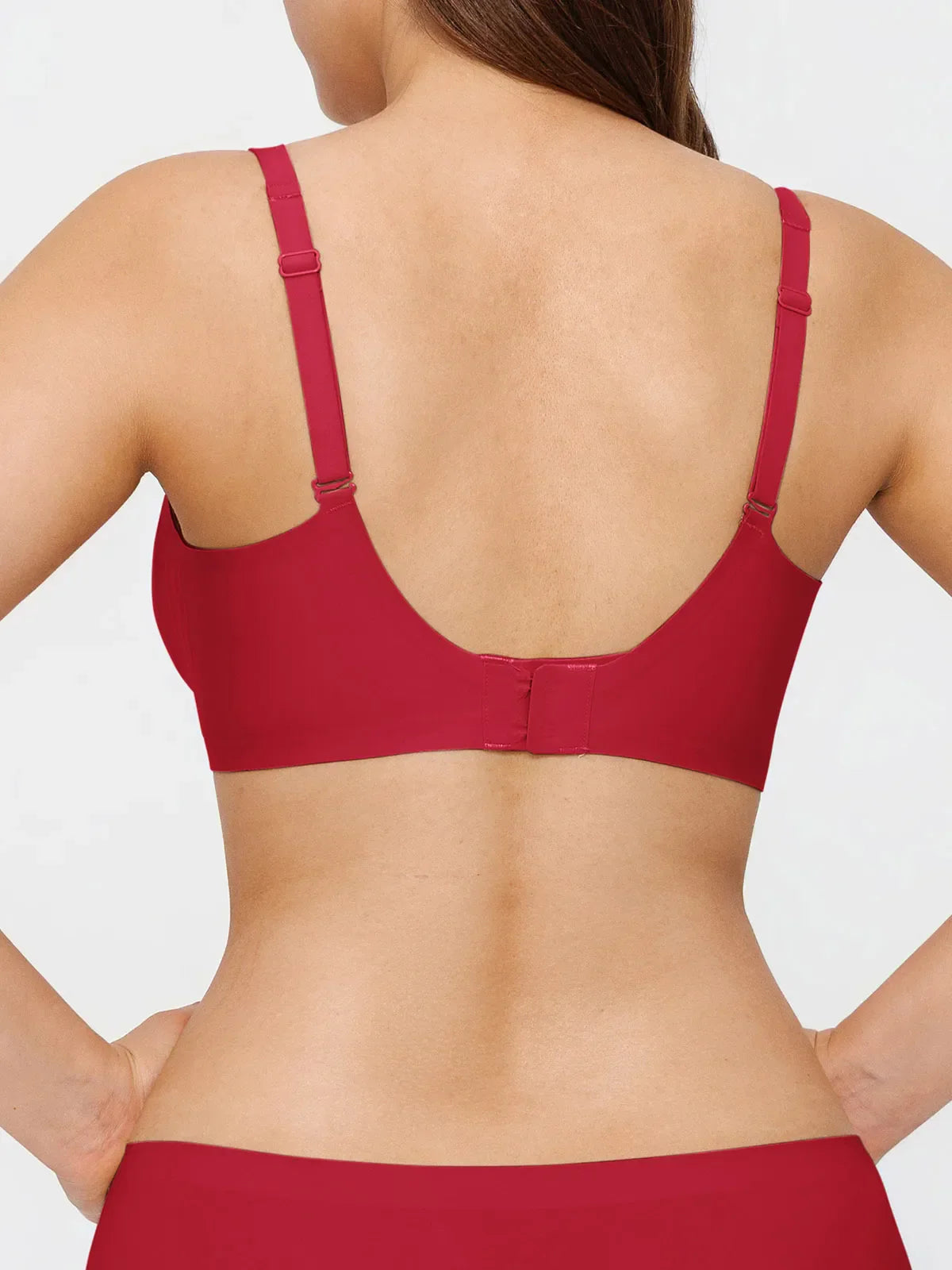 Seamless Wireless Jelly Leopard Contour Minimizer Support Bra