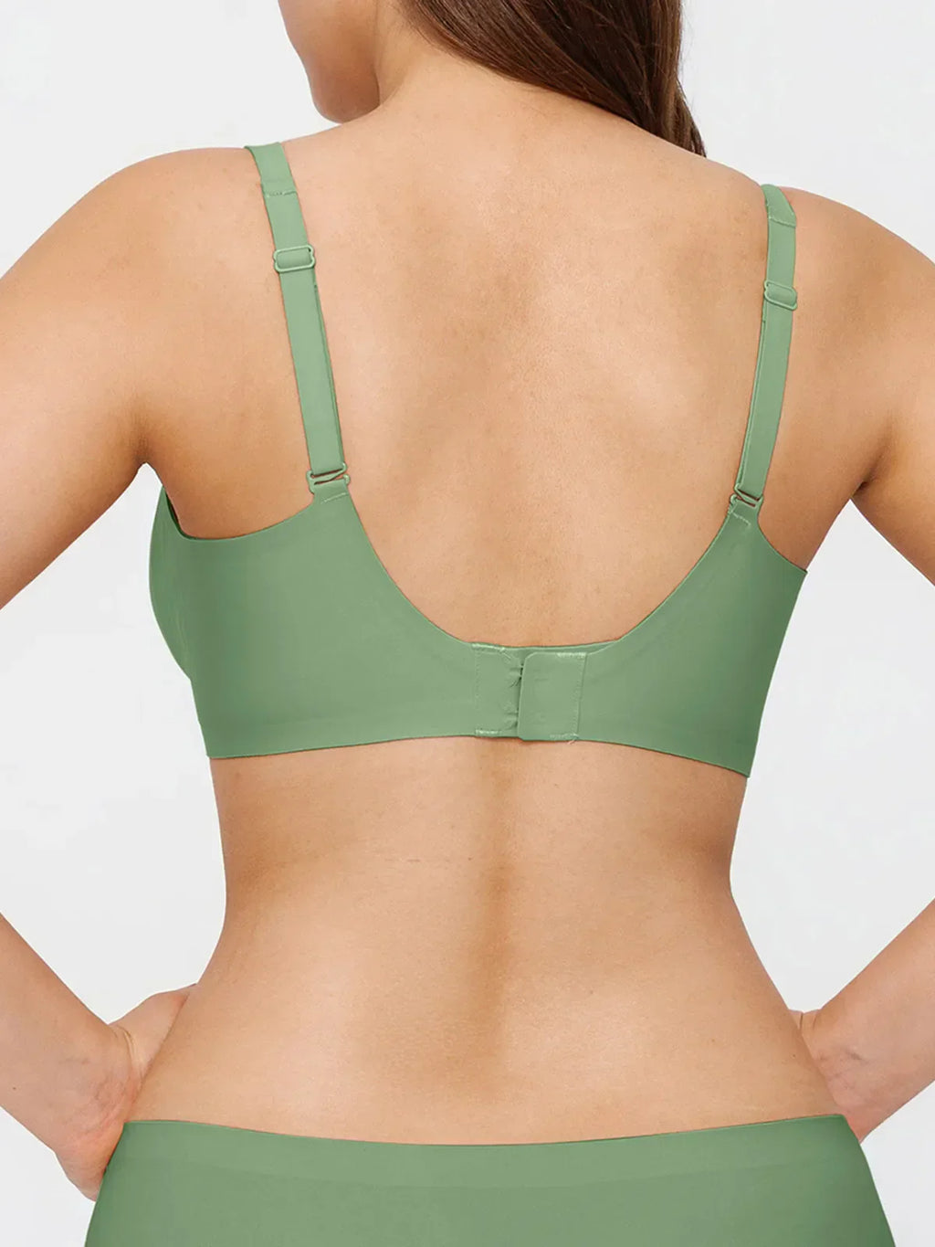 Seamless Wireless Jelly Leopard Contour Minimizer Support Bra