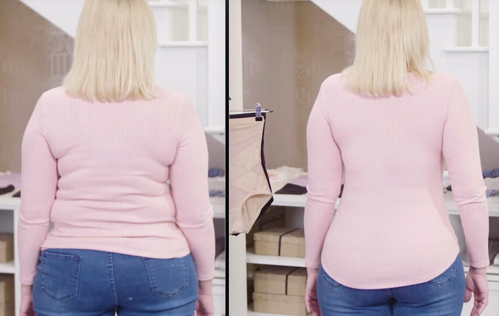 Faja con efecto reductor, modelador y push up